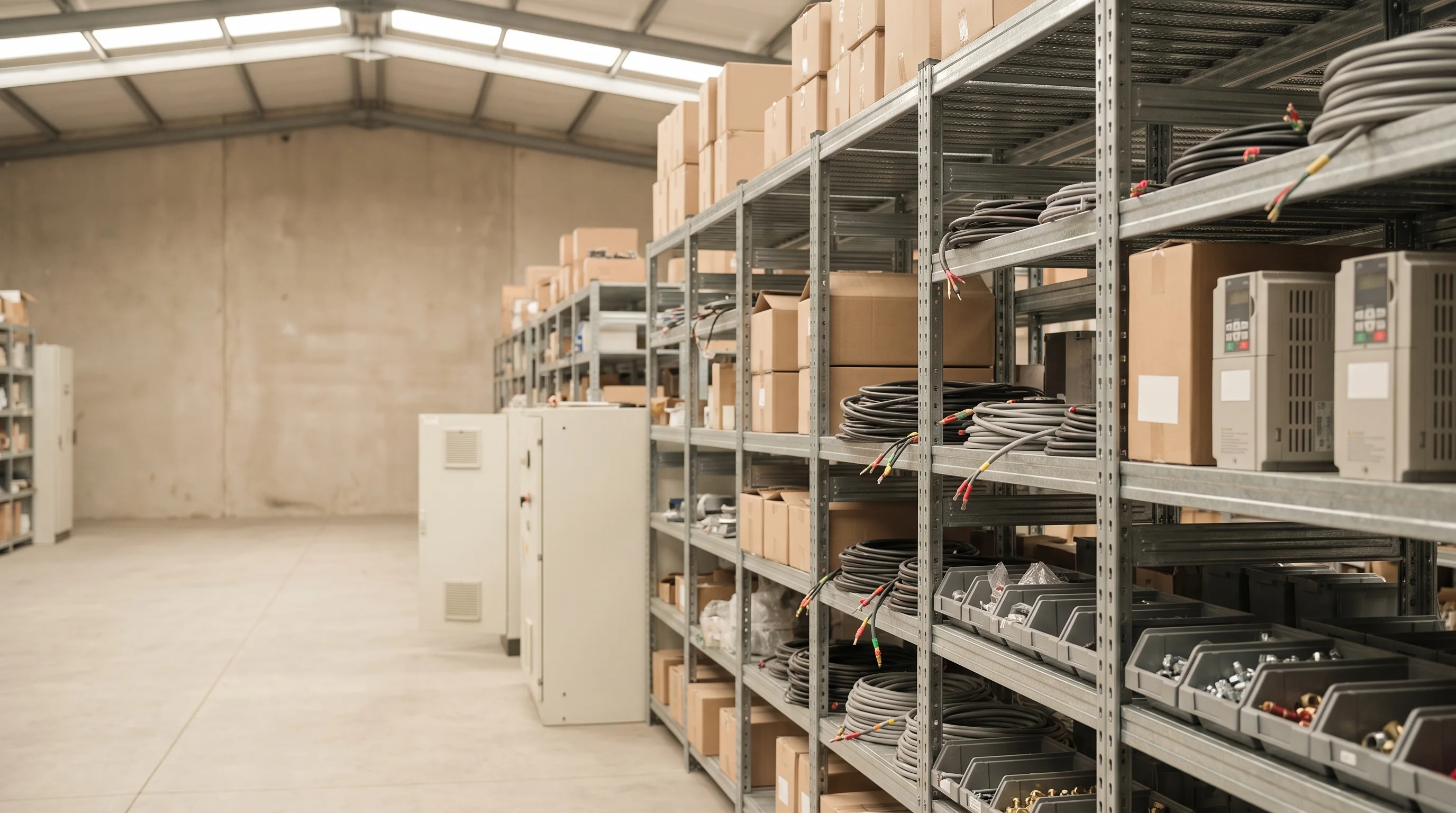 Automation spares store or drive rack